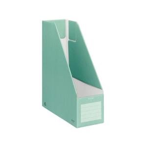 コクヨ ファイルボックスS A4タテ 背幅102mm 緑 フ-E450G Ａ４ ボックスファイル 紙製 ボックス型ファイル｜cocodecow