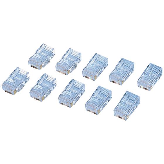 エレコム CAT6対応 RJ45コネクタ 10個 LD-6RJ45T10