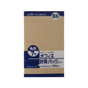 クラフト封筒 角7 85g/m2 100枚/K85-K7