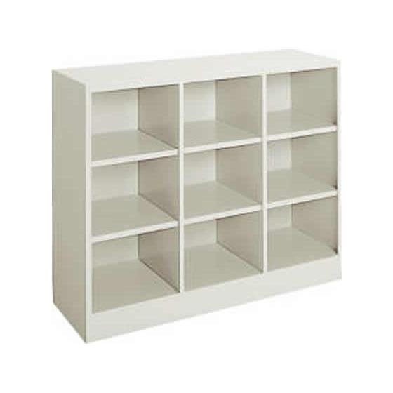 【メーカー直送】コクヨ スクールロッカー ロータイプ 扉なし 3列3段 9人用【代引不可】【組立・設...