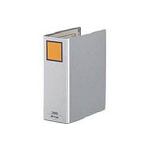 キングジム キングファイルG B5タテ とじ厚80mm グレー10冊 片開きパイプファイル パイプ式...