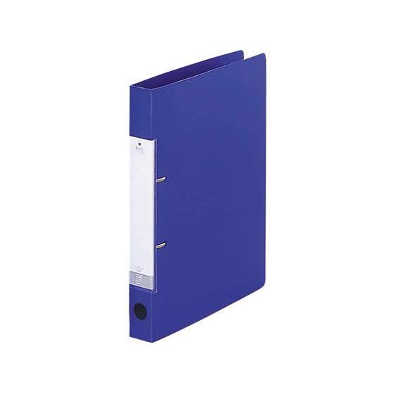 リヒトラブ D型リングファイル A4タテ 背幅34mm 青 10冊 G2220-8 Ａ４ Ｄ型２穴リ...