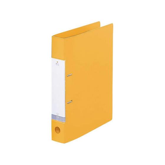 リヒトラブ D型リングファイル A4タテ 背幅46mm 黄 G2230-5 Ａ４ Ｄ型２穴リングファ...