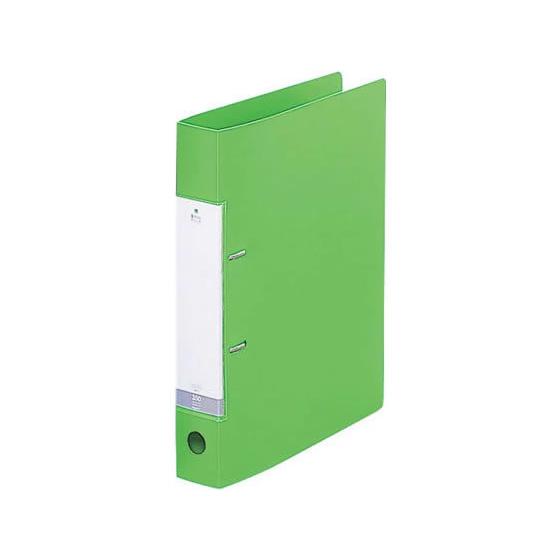 リヒトラブ D型リングファイル A4タテ 背幅46mm 黄緑 G2230-6 Ａ４ Ｄ型２穴リングフ...