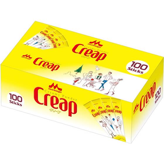 森永乳業 クリープスティック オフィス用 3g×100本入 ミルク コーヒーシュガー コーヒー 飲料