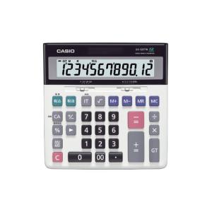カシオ 電卓 DS-120TW【送料無料】 CASIO（カシオ） 【送料無料】CASIO 特殊機能電卓 横長デスクタイプ DS