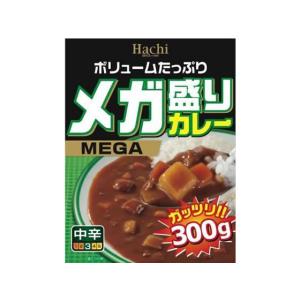 ハチ メガ盛りカレー 中辛 300g カレー レトルト食品 インスタント食品｜cocodecow