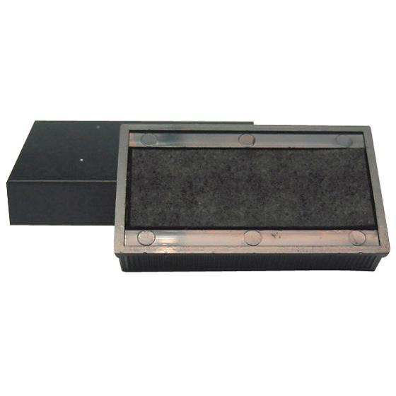 シャイニー セルフィンキングスタンプ日付印用パッド 黒 S-400-7 日付回転印 回転ゴム印 スタ...