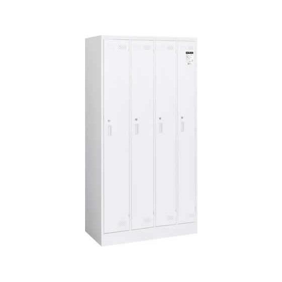 【メーカー直送】コクヨ LKロッカー 4人用 ホワイト LK-N4SAW【代引不可】【組立・設置・送...
