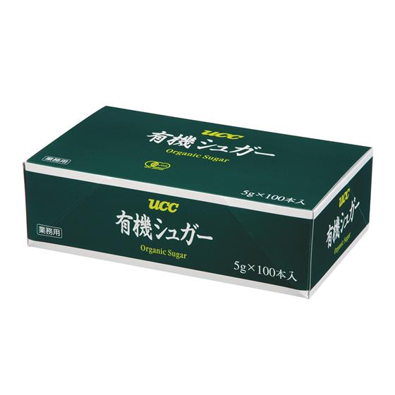 UCC 有機シュガー5g×100P 460652 コーヒーシュガー ミルク コーヒー 飲料