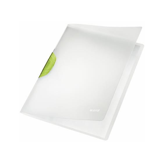 ライツ カラークリップマジック A4タテ 30枚収容 グリーン 4174-00-59N スライド式 ...