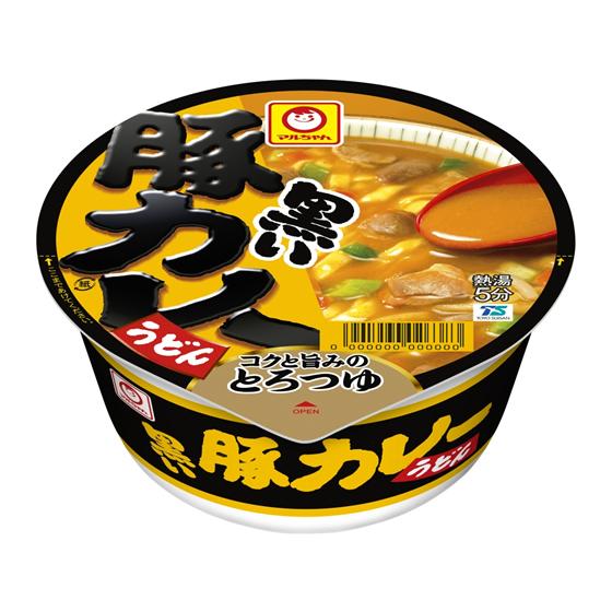 東洋水産 黒い豚カレーうどん 87g カップうどん うどん インスタント レトルト 食品