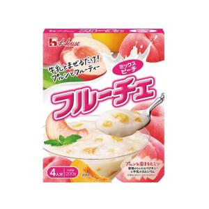 ハウス フルーチェ ミックスピーチ 200g デザートの素 料理の素 調味料 油 食品