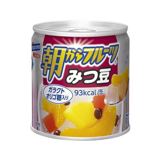 はごろもフーズ 朝からフルーツみつ豆 190g 缶詰 フルーツ デザート 缶詰 加工食品