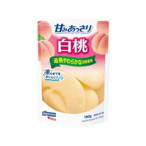 はごろもフーズ 甘みあっさり白桃(パウチ) 18...の商品画像