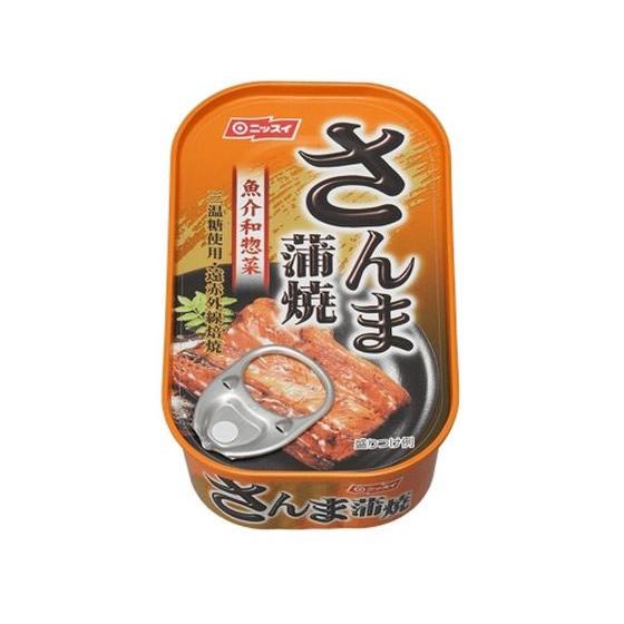 ニッスイ さんま蒲焼 100g 缶詰 魚介類 缶詰 加工食品