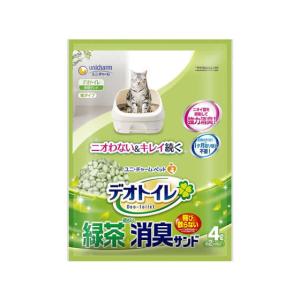 デオトイレ 猫砂 鉱物系 ユニチャーム 取替サンド 飛び散らない消臭
