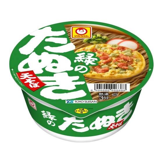 東洋水産 緑のたぬき天そば(東) カップそば そば インスタント レトルト 食品