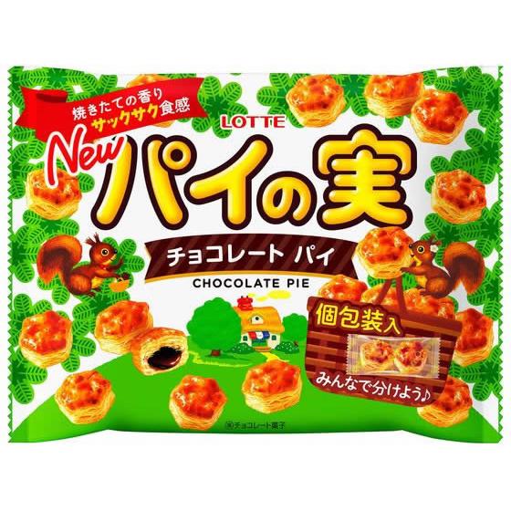 ロッテ パイの実 シェアパック 124g チョコレート菓子 チョコレート お菓子