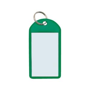 コクヨ キーホルダー型名札 緑 ナフ-220G ...の商品画像