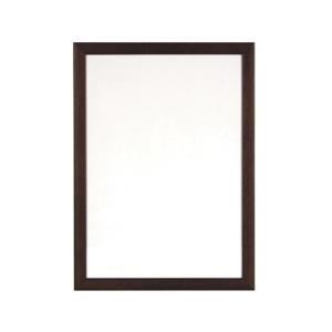 アートプリントジャパン/ステインパネル 木製フレーム A2 ブラウン