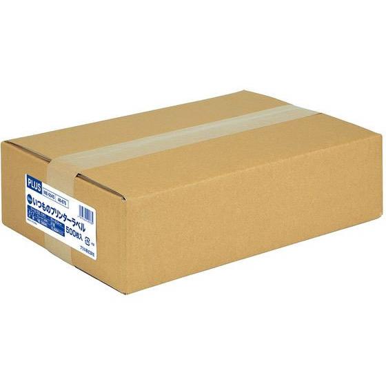 プラス いつものラベル A4 21面 500枚 ME-504S 48-876 まとめ買い 業務用 箱...