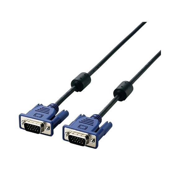 エレコム ディスプレイケーブル D-sub15ピン(ミニ) 10m CAC-L10BK RS ディス...