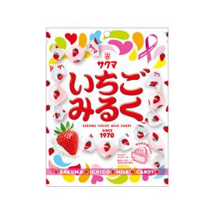 サクマ いちごみるく 83g キャンディ 飴 グミ タブレット お菓子