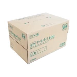 王子製紙/リサイクルコピー用紙Newやまゆり100B4 500枚×5冊