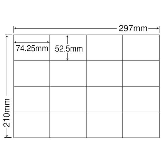 【メーカー直送】NANA ラベルシールナナコピーA4 16面 500シート C16S【代引不可】まと...