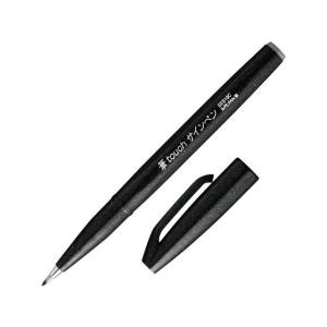 ぺんてる 筆touchサインペン ブラック SES15C-A サインペン ぺんてる Ｐｅｎｔｅｌ 水性サインペン