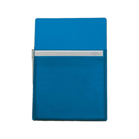セキセイ Pocket Mag ポケマグ A4サイズ ブルー PM-2745-10 小物入れ デスク...