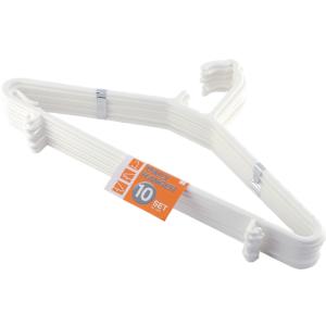 小久保工業所 デイリーハンガー 10本組 オフホワイト 1565 プラスチックハンガー ピンチハンガー