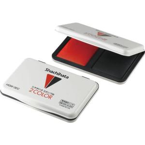 マックス（MAX） 瞬乾2段式ワンタッチスタンプ台（黒・朱肉） SA-214NW