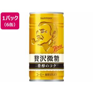 BOSS（サントリー） サントリー BOSS ボス 贅沢微糖 185g 缶 90本 (30
