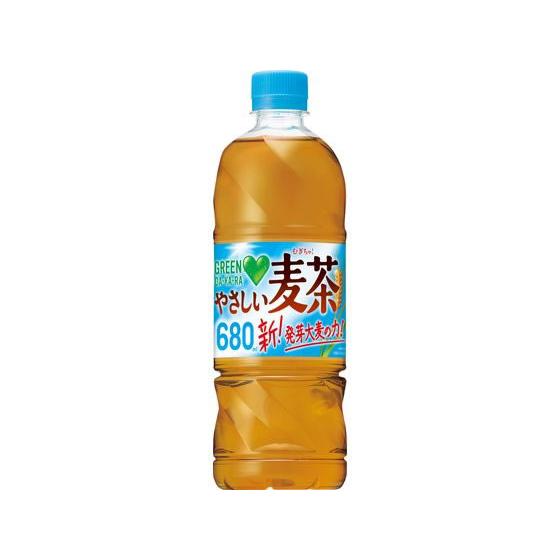 (ポイント8倍) サントリー GREEN DA・KA・RA やさしい麦茶 680ml