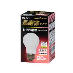 Panasonic シリカ電球（白熱電球 ）60w 100w まとめ販売 朝日電器 長寿命 シリカ電球 60W形 LW100V57W-W 電球 白熱電球