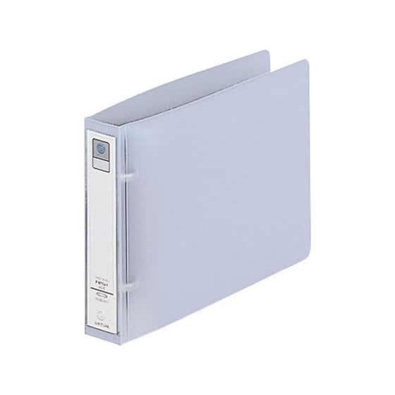 リヒトラブ リングファイル(カドロック&amp;ツイストリング)A5ヨコ背幅36mm10冊 丸型２穴リングフ...