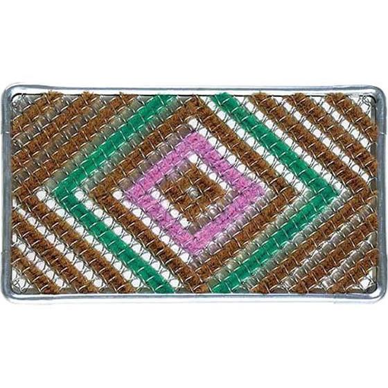 山崎産業 VCハードマットN #1 F-18-1 屋外用 玄関マット エントランス インフォメーショ...