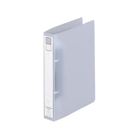 リヒトラブ リングファイル(カドロック&amp;ツイストリング)A5タテ背幅36mm乳白 丸型２穴リングファ...