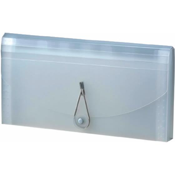 セキセイ セマック ドキュメントファイル 長3封筒 13ポケット ホワイト ケースファイル 書類ケー...