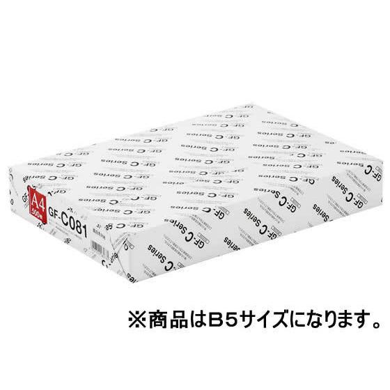 【お取り寄せ】キヤノン 高白色用紙 B5 500枚×5冊 GF-C081 Ｂ５ コピー用紙