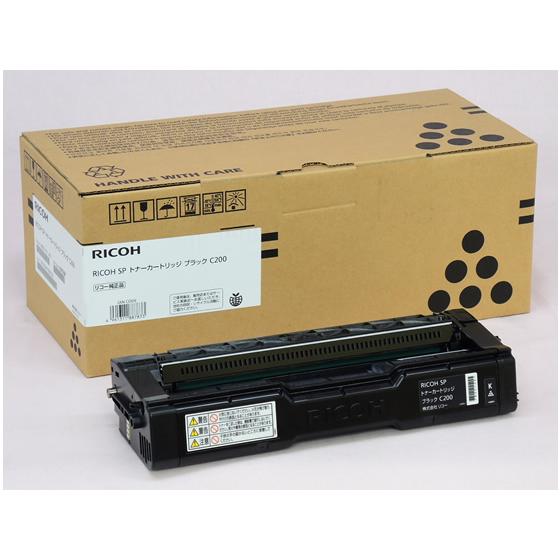 リコー SP トナーカートリッジ ブラック C200 600568 リコー ＲＩＣＯＨモノクロ レー...