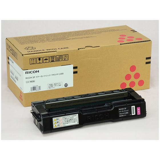 リコー SP トナーカートリッジ マゼンタ C200 600570 リコー ＲＩＣＯＨカラー レーザ...