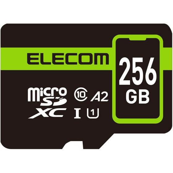 エレコム マイクロSDカード microSDXC 256GB MF-SP256GU11A2R ＳＤ ...