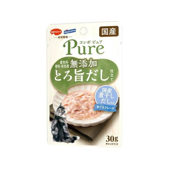 【お取り寄せ】日本ペットフード コンボピュア キャット 煮干しだし 30g ウェットフード 猫 ペッ...