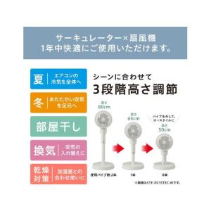 アイリスオーヤマ サーキュレーター扇風機 20...の詳細画像3