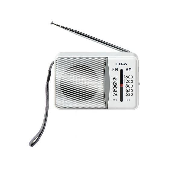 朝日電器 電池長持ちコンパクトラジオ ER-C58 ラジオ オーディオ ヘッドホン テレビ 家電