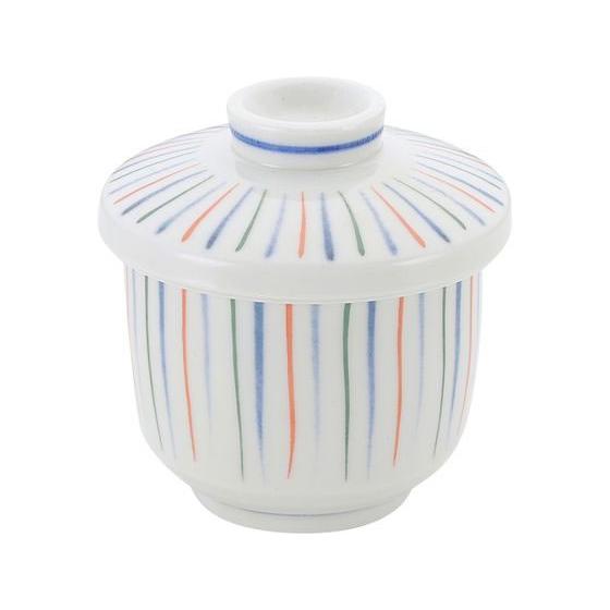 【お取り寄せ】EBM 和食器コレクション 三色十草 むし碗 8181240 キッチン雑貨