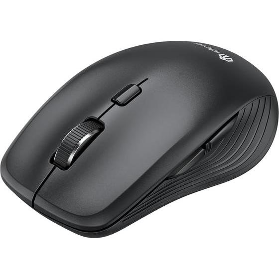 iclever ワイヤレスマウス デュアルモード ブラック MD179 マウス キーボード 入力機器...